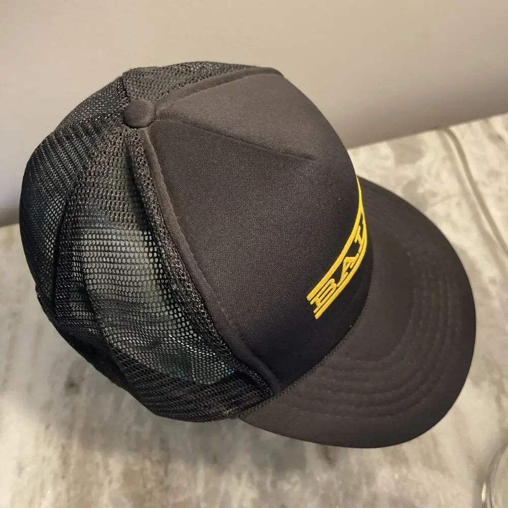 BALDOR Electric Motors vintage Black adjustable cap brim Trucker